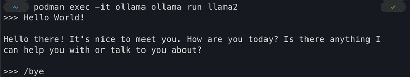 Ollama 실행 예시